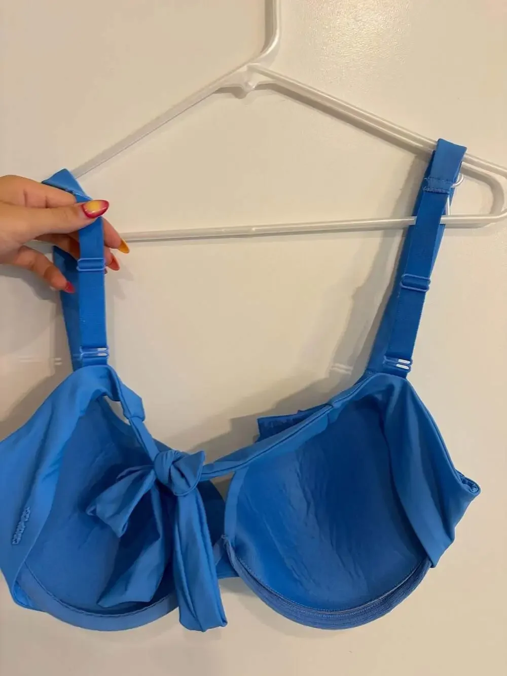 SKIMS Signature Swim Ultimate Push-Up Tie Back Bikini Top